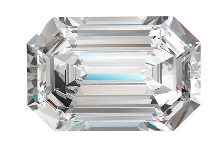 Portofino Jewelry Emerald-Cut Diamond